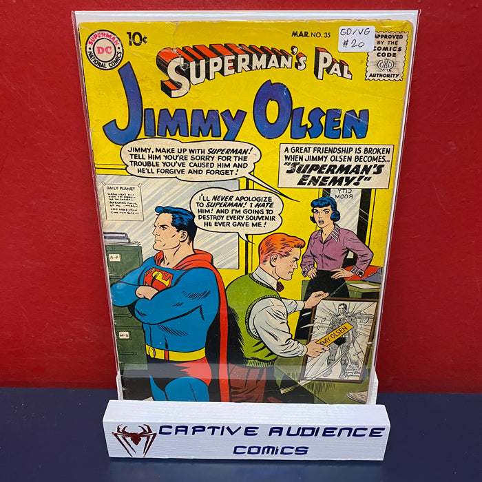 Superman's Pal Jimmy Olsen #35 - GD/VG