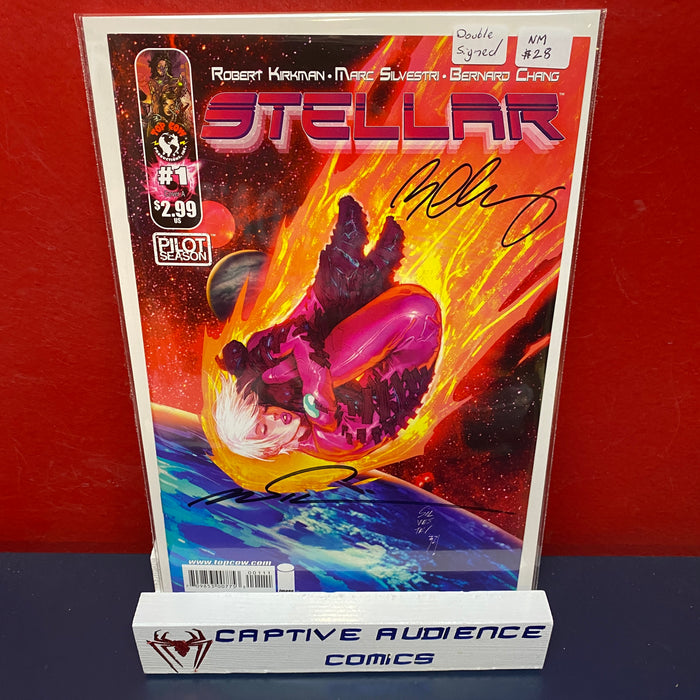 Stellar #1 - Top Cow Pilot Season Double Signed - NM