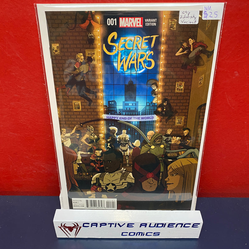 Secret Wars #1 - Chip Zadarsky Variant - NM
