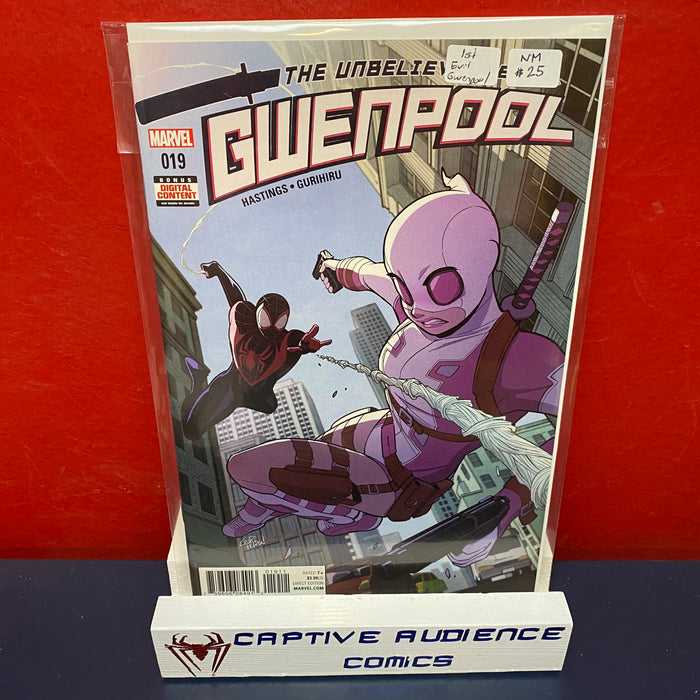 Gwenpool, Vol. 1 #19 - 1st Evil Gwenpool - NM