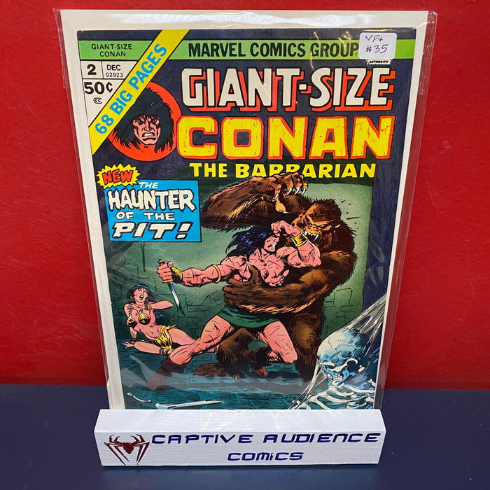 Giant-Size Conan The Barbarian #2 - VF+