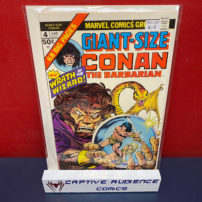 Giant-Size Conan The Barbarian #4 - FN/VF