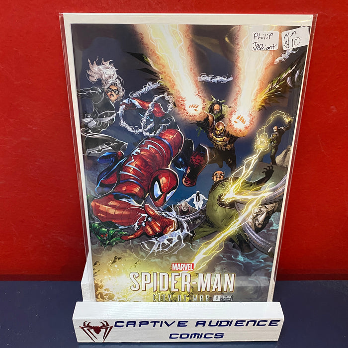 Marvel's Spider-Man: City At War #1 - Philip Tan Variant - NM