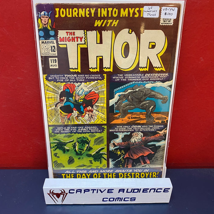 Journey Into Mystery, Vol. 1 #119 - 1st Warriors Three - VG/FN