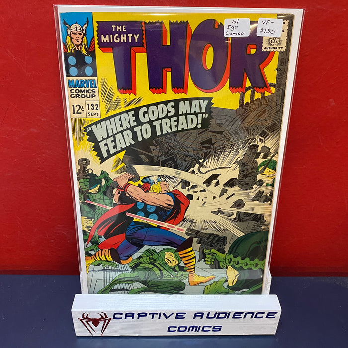 Thor, Vol. 1 #132 - 1st Ego Cameo - VF-