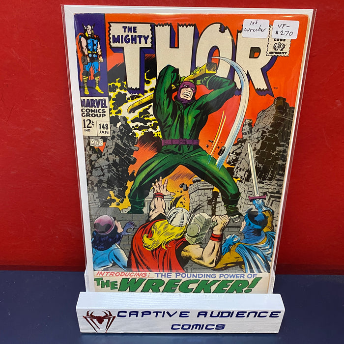 Thor, Vol. 1 #148 - 1st Wrecker - VF-