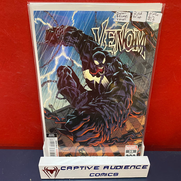 Venom, Vol. 4 #35 - Dylan Becomes Venom 2nd Print - NM+