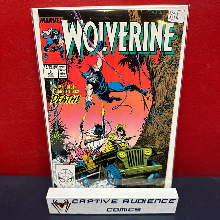 Wolverine, Vol. 2 #5 - VF+