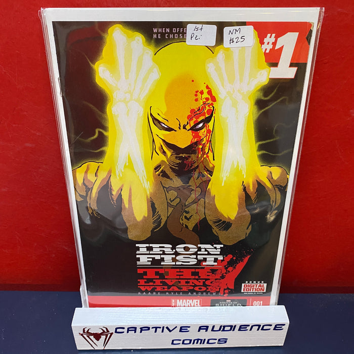 Iron Fist: The Living Weapon #1 - 1st Pei - NM