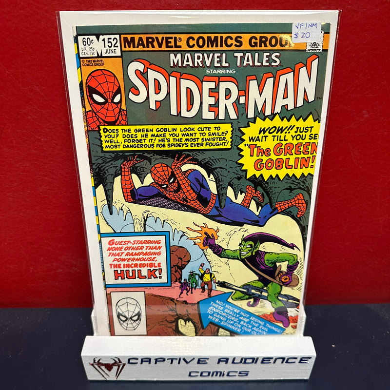 Marvel Tales, Vol. 2 #152 - VF/NM