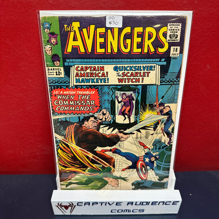 Avengers, The Vol. 1 #18 - GD