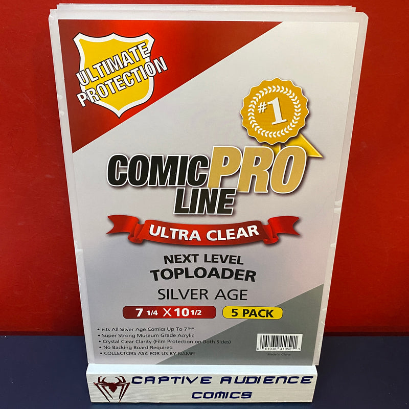 Ultra Clear Toploader - Single - Silver