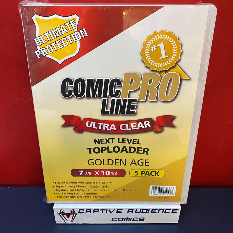 Ultra Clear Toploader - Single - Golden