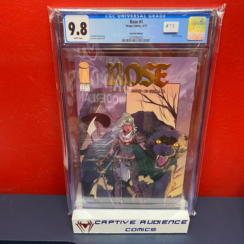 Rose #1 - Gold Foil Variant - CGC 9.8