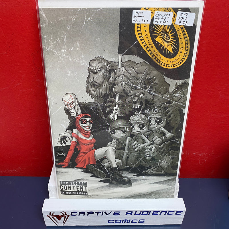 Department of Truth, The #14 - Ryan Brown Wu-Tang - Iron Flag Hip Hop Homage - NM+