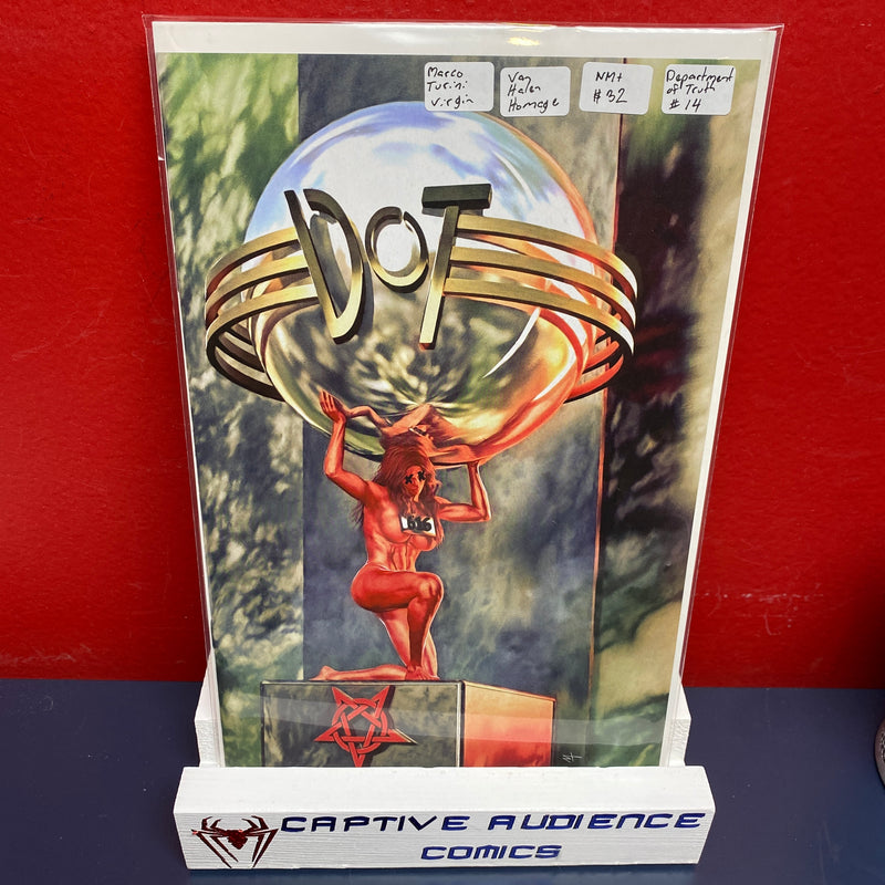 Department of Truth, The #14 - Marco Turnini Virgin - Van Halen Homage - NM+