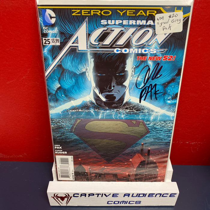 Action Comics, Vol. 2 #25 - Signed Greg Pak - NM