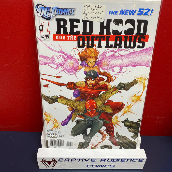 Red Hood and the Outlaws, Vol. 1 #1 - 1st Team Appearance of The Outlaws - NM