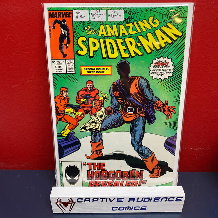 Amazing Spider-Man, The Vol. 1 #289 - 1st Appearance of the 5th Hobgoblin - NM-