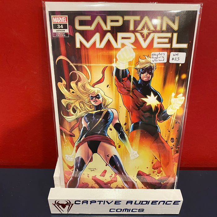 Captain Marvel, Vol. 11 #34 - Stephen Segovia Variant - NM