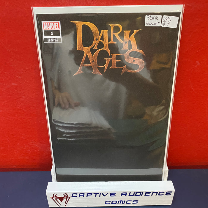 Dark Ages, Vol. 1 #1 - Blank Variant - NM