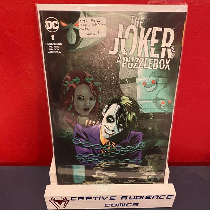 Joker Presents: A Puzzlebox, The #1 - Megan Hutchison Cates Variant - NM+