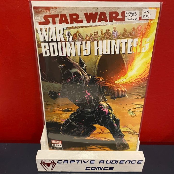 Star Wars: War of the Bounty Hunters - Alpha #1 - Giuseppe Camuncoli Variant - NM