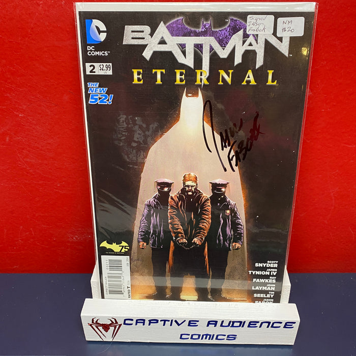 Batman Eternal #2 - Signed Jason Fabok - NM