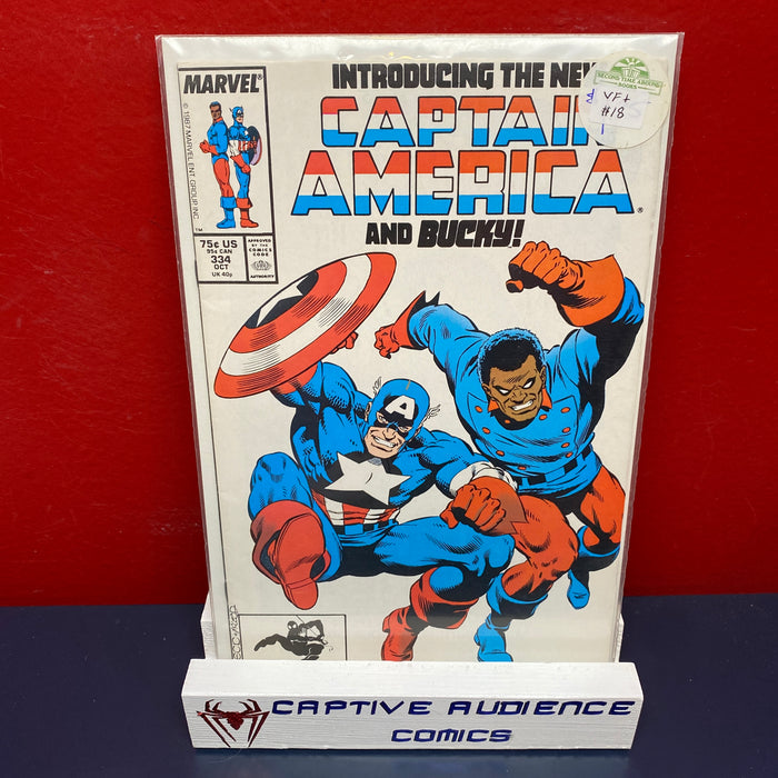 Captain America, Vol. 1 #334 - VF+
