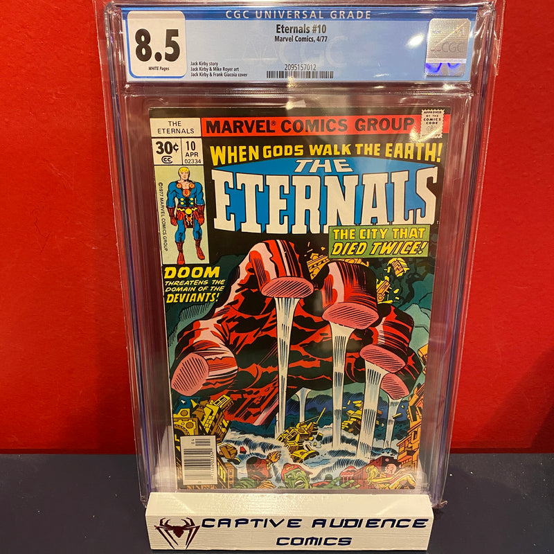Eternals, Vol. 1 #10 - 8.5 CGC