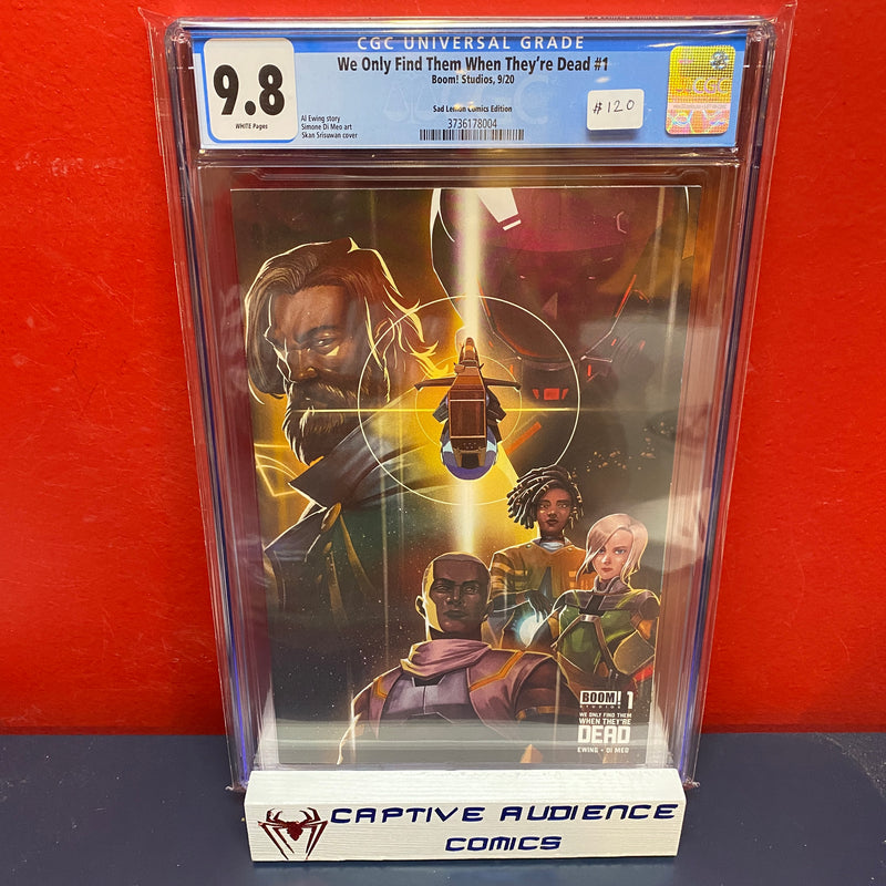 We Only Find Them When They're Dead #1 - Sad Lemon Comics Edition - CGC 9.8