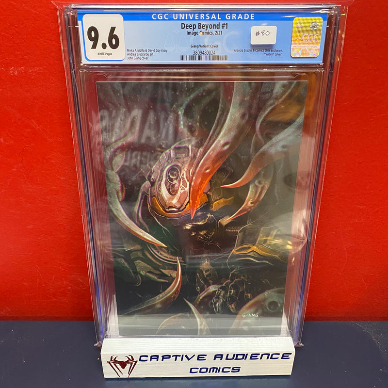 Deep Beyond #1 - Giang Virgin Variant Cover - CGC 9.6