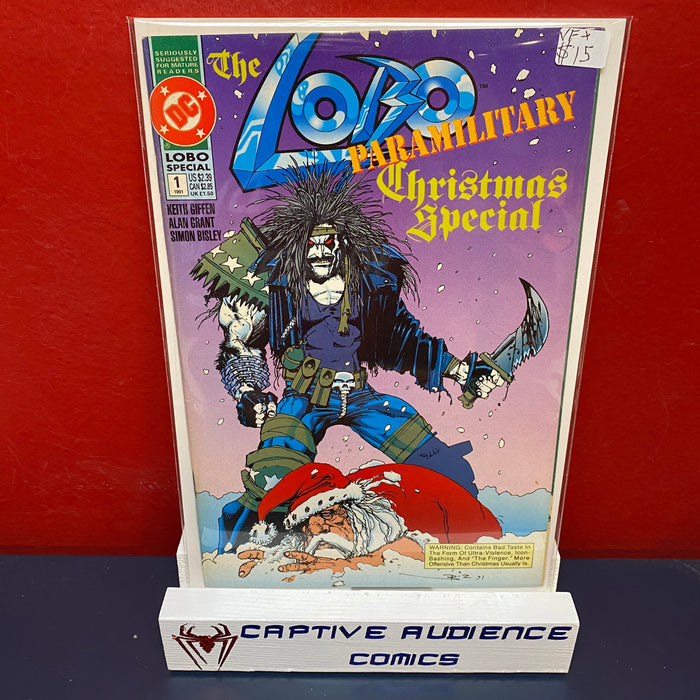 Lobo Paramilitary Christmas Special, #1 - VF+