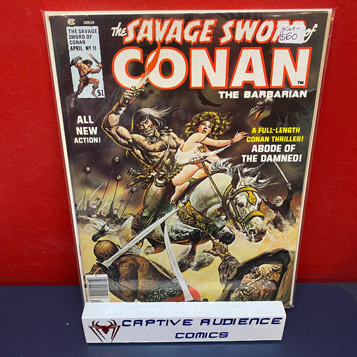 Savage Sword of Conan, The #11 - NM-
