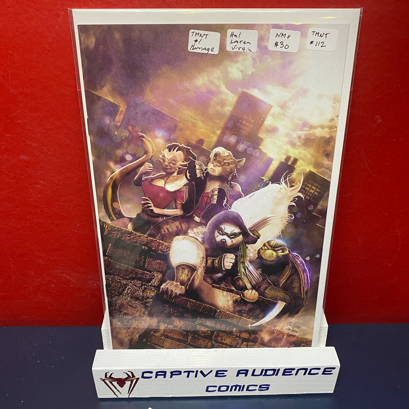 Teenage Mutant Ninja Turtles, Vol. 5 #112 - TMNT #1 Homage - Hal Laren Virgin - NM+
