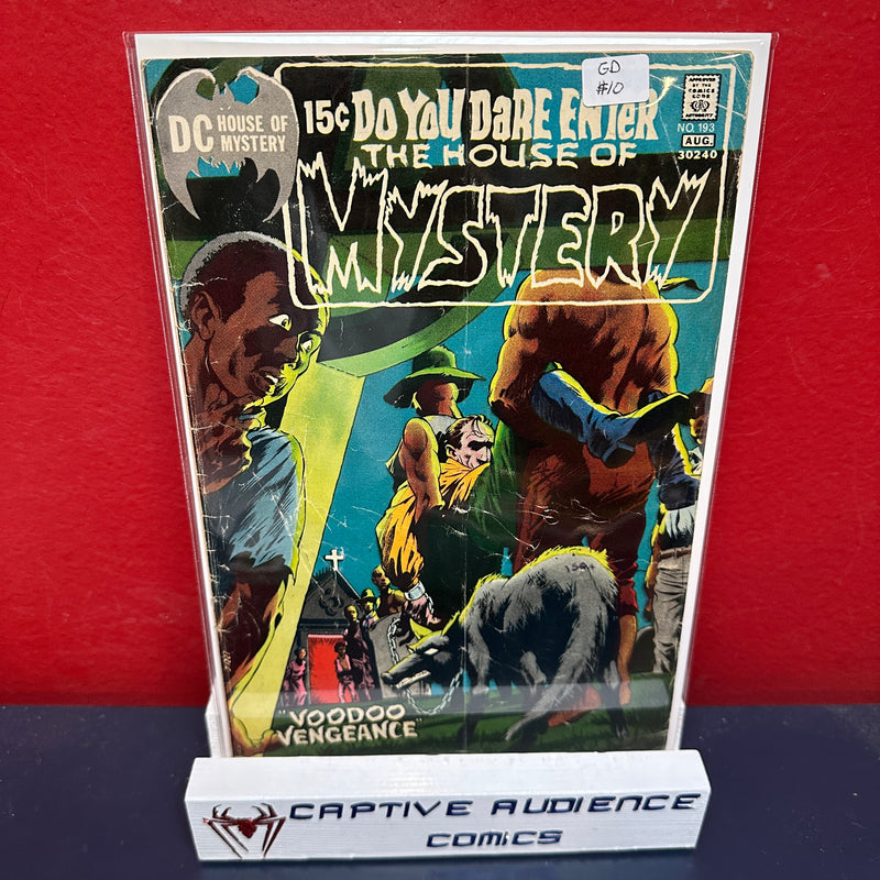 House of Mystery, Vol. 1 #193 - GD