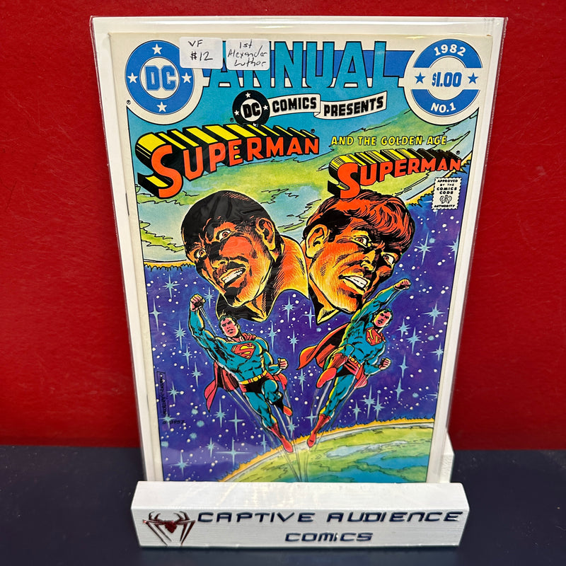 DC Comics Presents, Vol. 1 Annual #1 - 1st Alexander Luther - VF