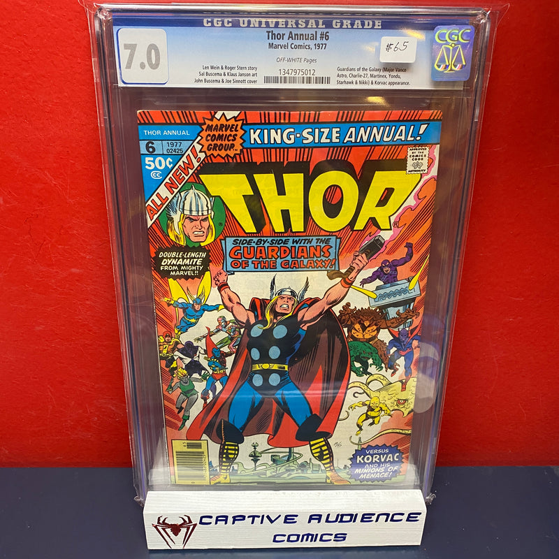 Thor Annual, Vol. 1 #6 - CGC 7.0