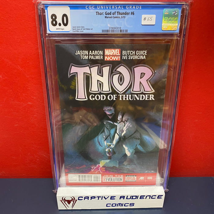Thor: God of Thunder #6 - CGC 8.0