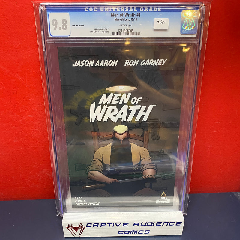 Men of Wrath #1 - CGC 9.8