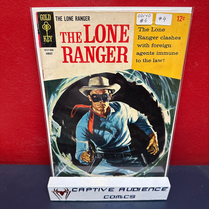 Lone Ranger, The #4 - GD/VG