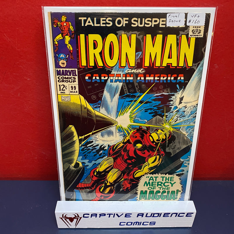 Tales of Suspense, Vol. 1 #99 - Final Issue - VF+