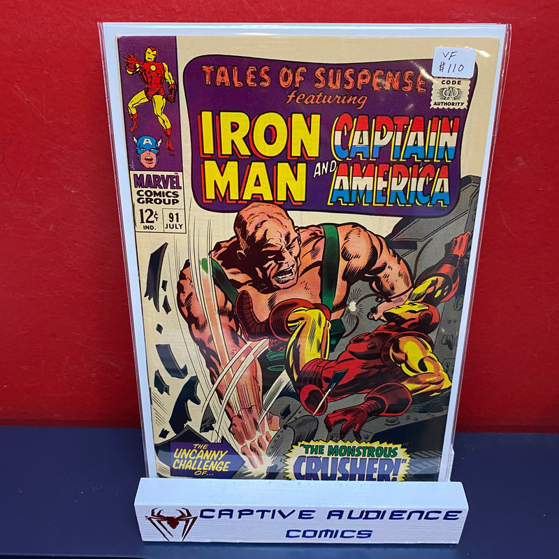 Tales of Suspense, Vol. 1 #91 - VF