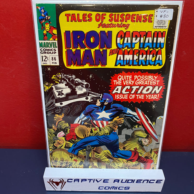 Tales of Suspense, Vol. 1 #86 - VF-