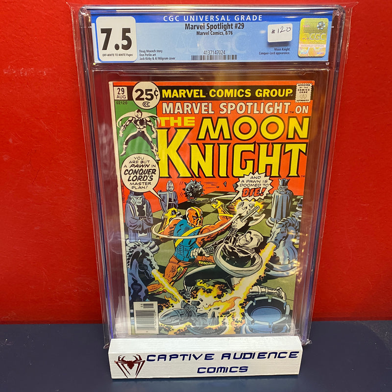 Marvel Spotlight #29 - CGC 7.5