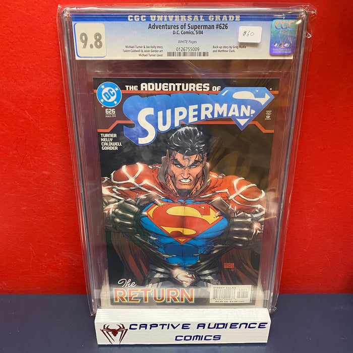 Adventures of Superman, The #626 - CGC 9.8
