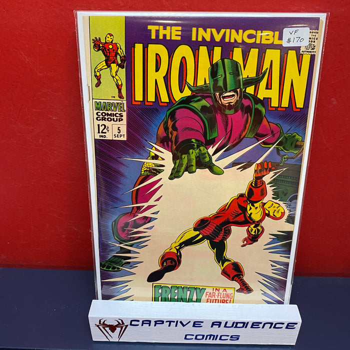 Iron Man, Vol. 1 #5 - VF