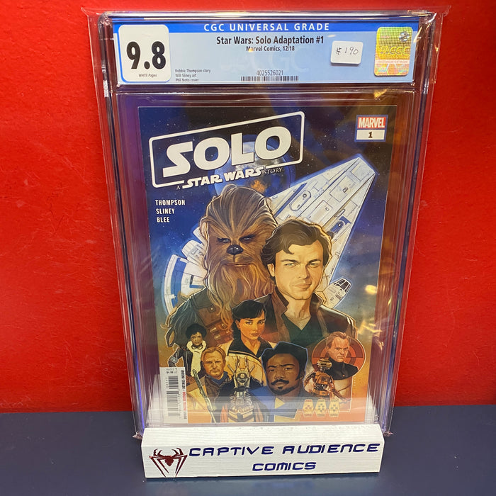 Solo: A Star Wars Story #1 - CGC 9.8