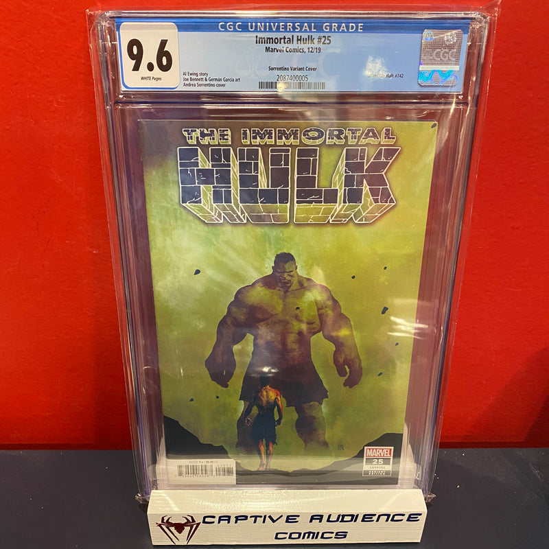 Immortal Hulk, The #25 - 9.6 CGC
