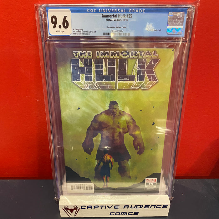 Immortal Hulk, The #25 - 9.6 CGC